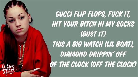 gucci flip flops lyrics|gucci flip flops songs.